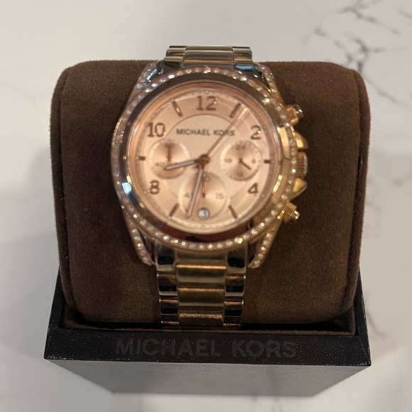 Michael Kors Rose Gold Watch
